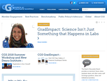 Tablet Screenshot of cgsnet.org